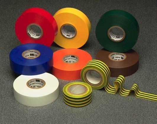 Shirit izolues 3M PVC Temflex 1300, 18 mm, 20m i bardhë