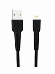 Kabllo Swissten Lightning, 1.0m, e zezë