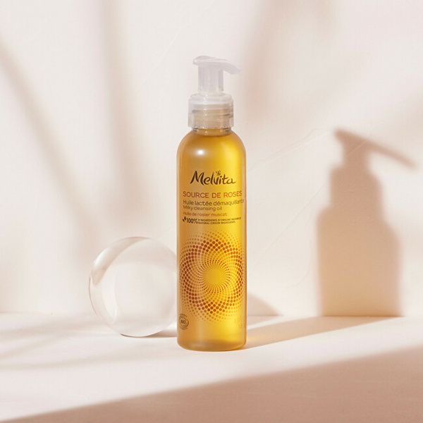 Vaj për pastrimin e lëkurës Melvita (Milky Cleansing Oil), 145 ml