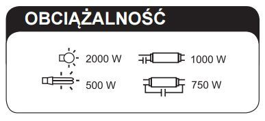 Siguresë Zamel PMM-01, 230V AC, 0.2-2kW, IP20, e hirtë