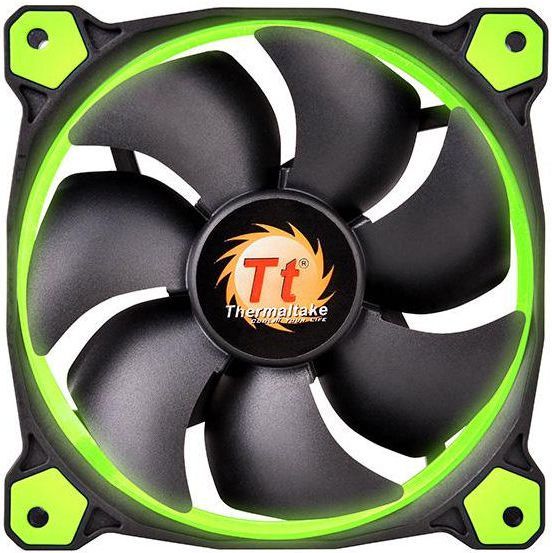 Ftohës Thermaltake Riing LED, 120 mm, i gjelbër