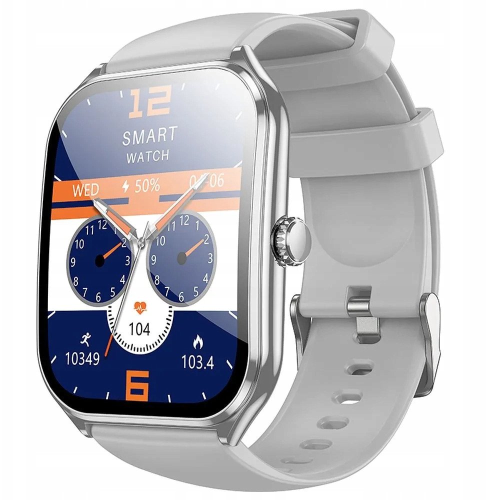 Smartwatch Hoco Y28 Call, ekran AMOLED, Bluetooth 5.2, argjend | ZirafaMall