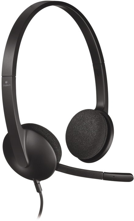 Kufje me mikrofon Logitech H340