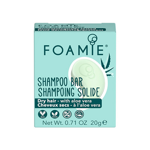 Shampo i ngurtë për flokë Foamie Travel Size, 20 g