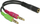 Kabllo Delock (65459), 3.5mm/3.5mm x2, 0.1m, e zezë