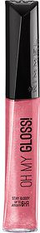 Shkëlqyes buzësh Rimmel Stay Glossy Oh My Lipgloss, 160 Stay My Rose, 6.5 ml