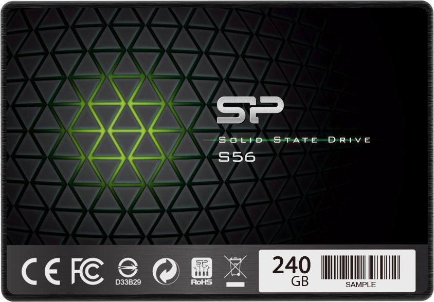 SSD диск Silicon Power S56, 240GB, 2.5" SATA III