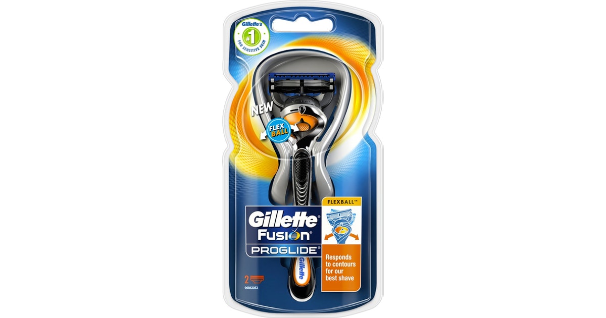 Brisk rroje Gillette Fusion Proglide për meshkuj, 1 copë + 2 brisqe