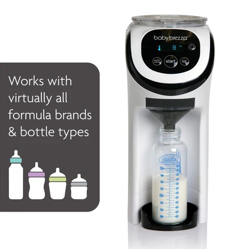 Përgatitës automatik biberoni BabyBrezza Formula Pro Mini, kompakt, BPA-Free