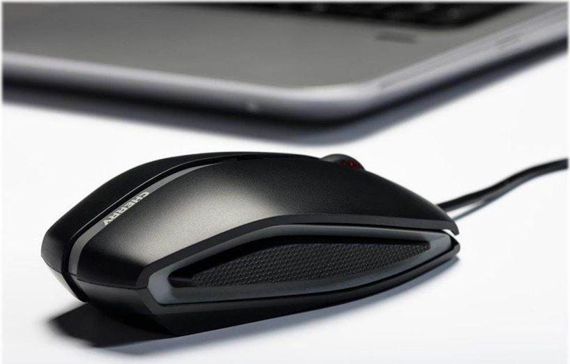 Глушец Cherry Gentix, со кабел, USB, црна