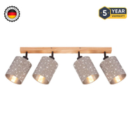Spote Briloner, 65cm, 4x exkl., E27, 25W, taupe
