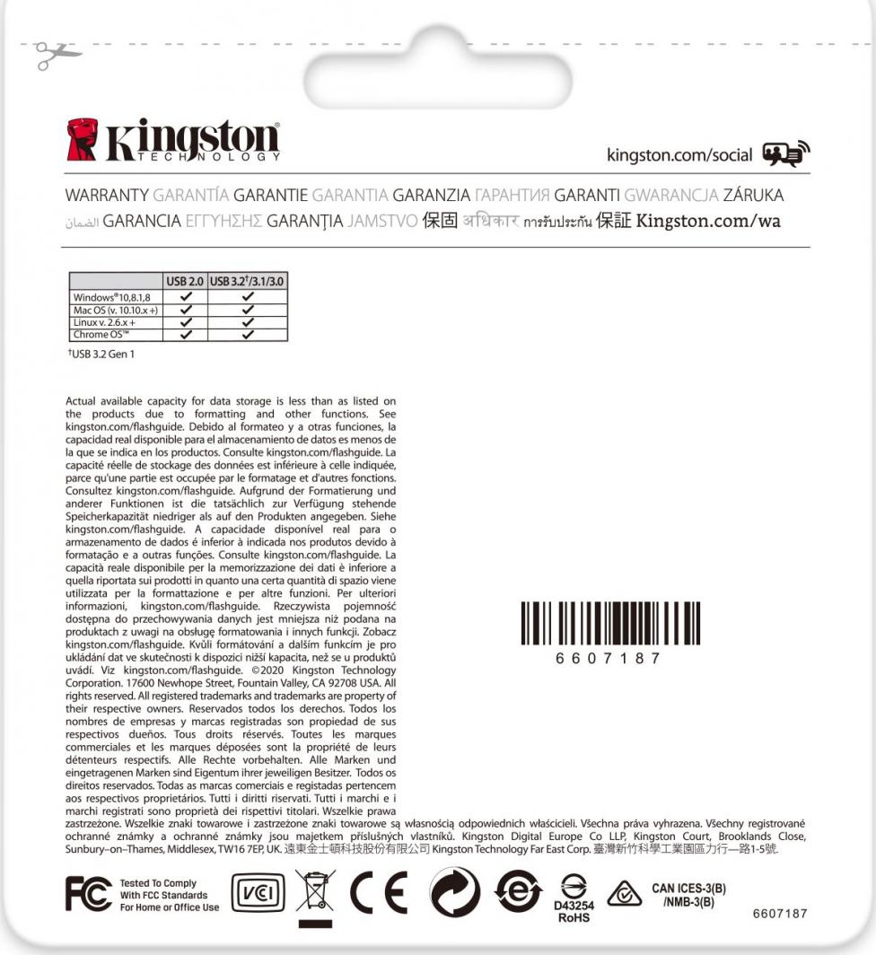 Disk flash Kingston Kyson 32GB (DTKN/32GB)