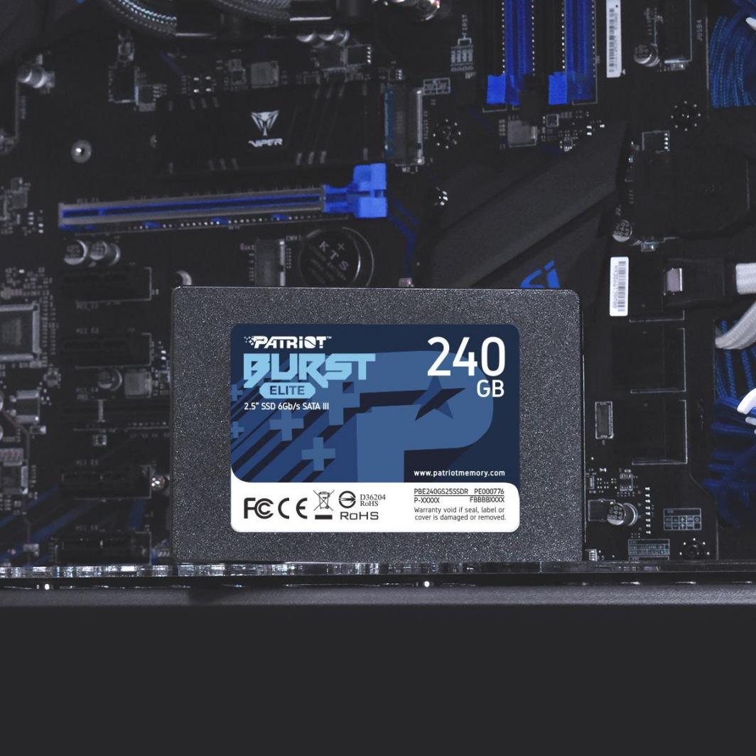 Disk SSD Patriot Burst Elite, 240GB, 2.5" SATA III