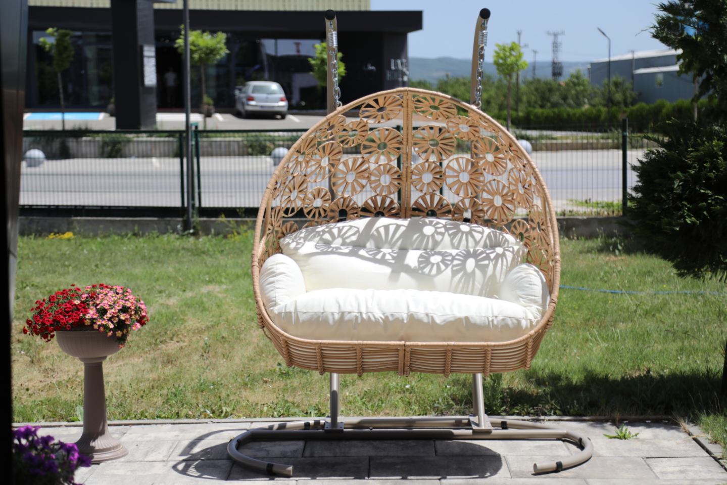 Luhatëse Home Season dyshe, krem