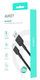 Kabllo Aukey, USB-A / USB C, 1 m, e zezë