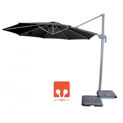 Çadër lëvizëse me bazë metalike, e zezë