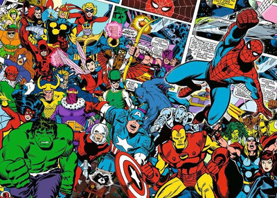 Puzzle Ravensburger Marvel Challenge, 1000 copë