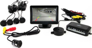 Set me 4 sensorë të zinj AMiO TFT 4,3 me kamerë Night Vision 308 Set me 4 sensorë të zinj AMiO TFT 4,3 me kamerë Night Vision 308