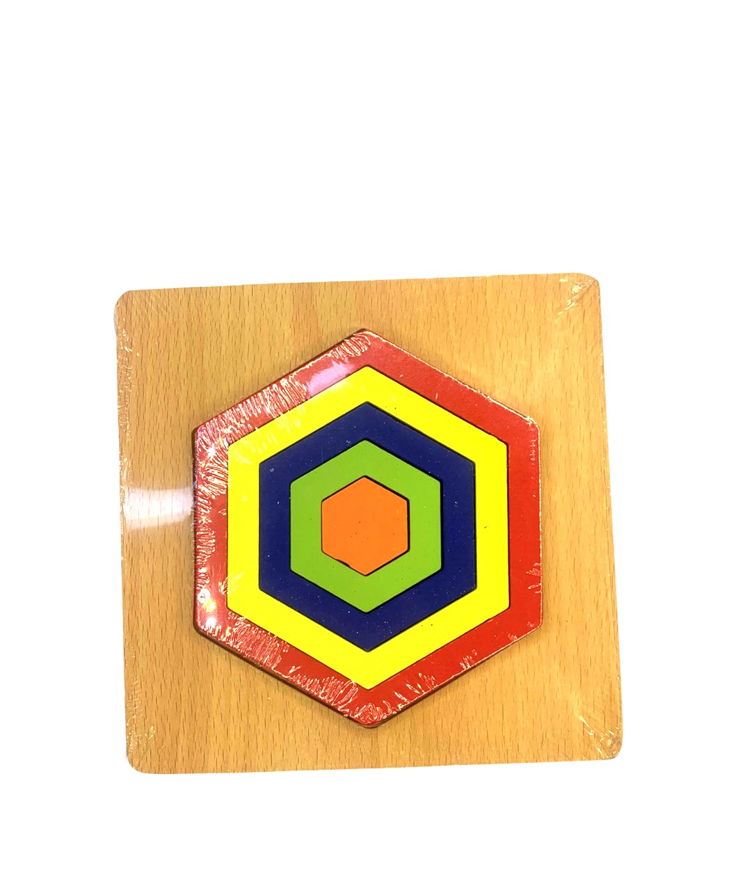 Puzzle druri për fëmijë Nrubi Gjashtëkëndësh PDGJ, 1 copë
