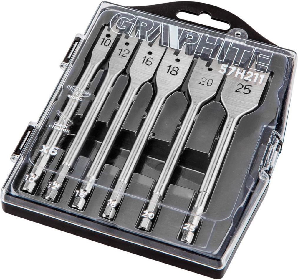 Set lopatash - Graphite, 12 10 16 18 20 25mm (57H211)