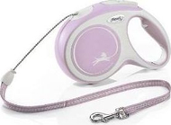 Flexi New Comfort Tape Leash, Extra Small, 3 m, Grey & Rose Flexi New Comfort Tape Leash, Extra Small, 3 m, Grey & Rose