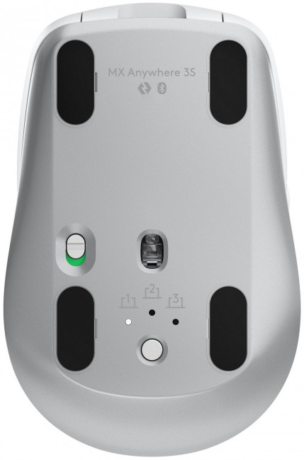 Maus Logitech MX Anywhere 3S, i bardhë