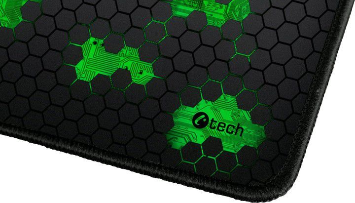 Mauspad C-Tech Anthea Cyber Green, M, i gjelbër