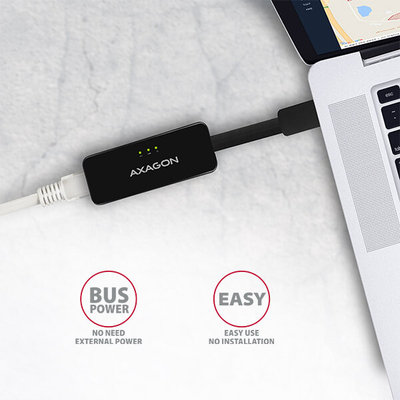 Adapter AXAGON ADE-XR USB2.0 në Fast Ethernet, i jashtëm