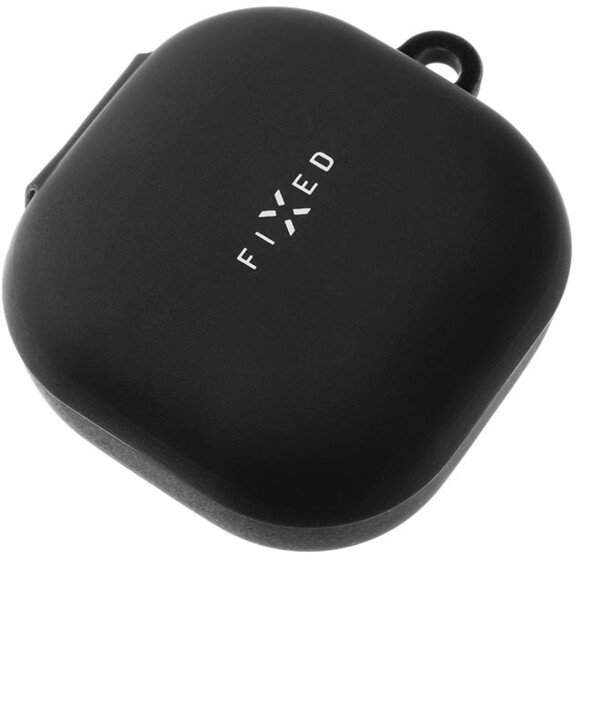 Mbrojtëse silikoni FIXED Silky për Samsung Galaxy Buds Live/ Buds Pro/ Buds 2, e zezë