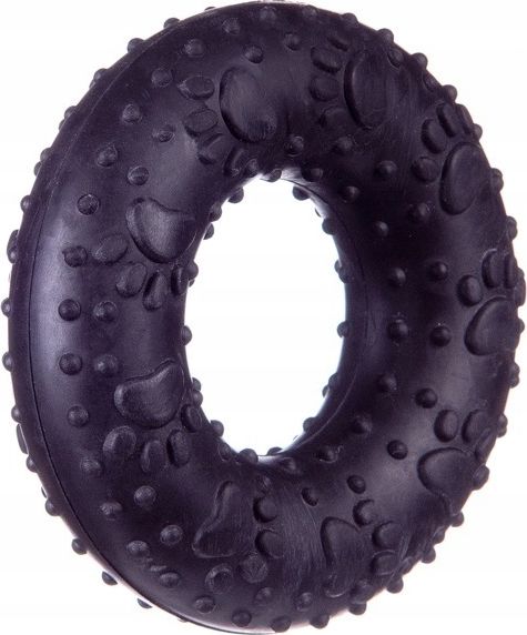 Lodër për qen Barry King Toy Ring, 9cm, e zezë