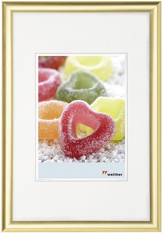 Kornizë për fotografi Walther Trendstyle, 18 x 24 cm, e artë