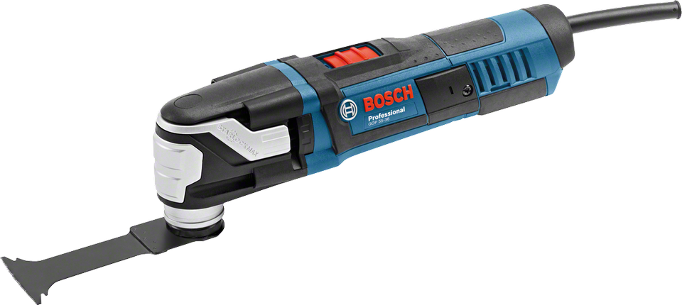 Mjet multifunksional Bosch GOP 55-36, 550W, i kaltër