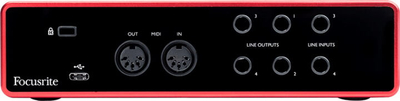 Kartë zëri e jashtme Focusrite Scarlett 4I4 3RD Generation