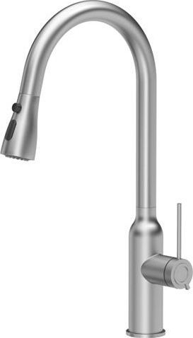 Rubinet Quadron Jessica Q LINE PullOut SteelQ (84818011), i argjendtë