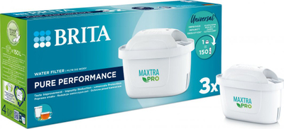 Filtrues për ujë Brita MAXTRA+ 3x Pure Performance