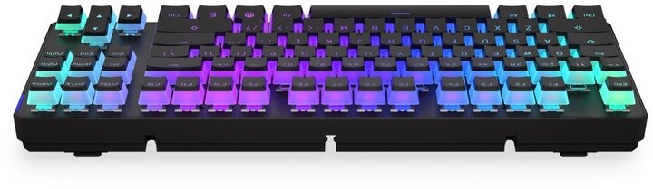 Tastierë Endorfy Thock Wireless Pudding, Kailh Red, e zezë, US