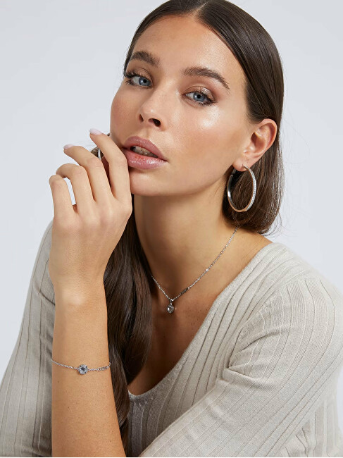 Guess JUBN02245JWRHTU Ѓердан, Сребрен