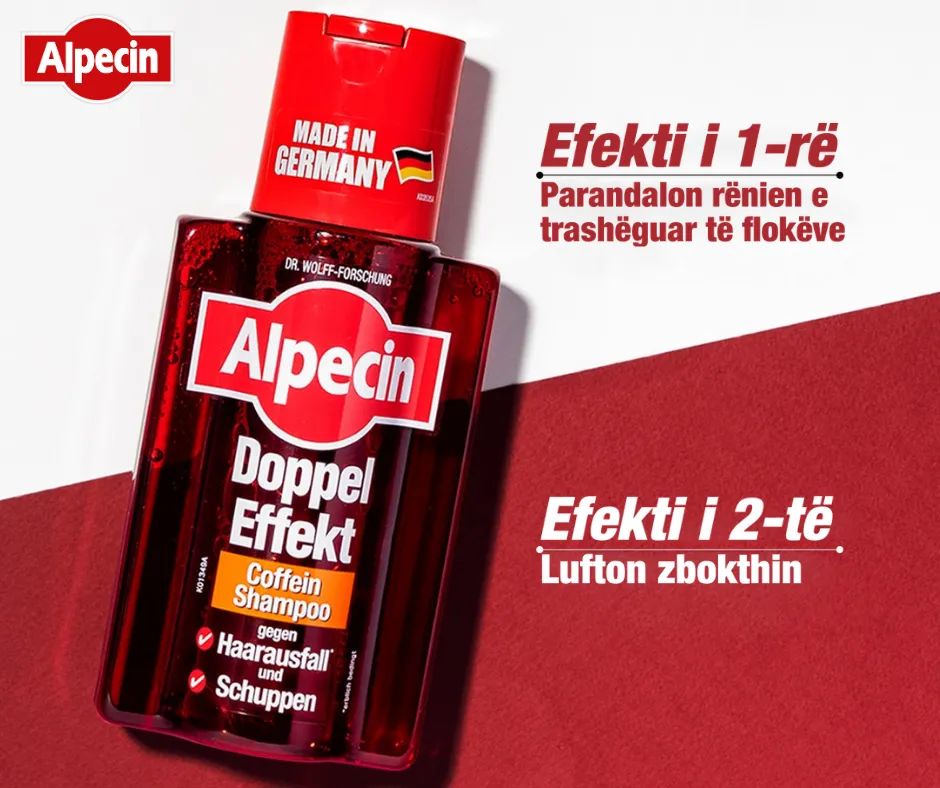 Alpecin Double Effect, 200ml  Efekt të dyfishtë