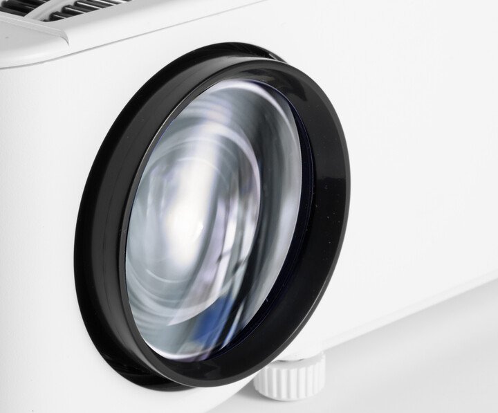 Projektor Technaxx Mini LED FHD, i bardhë