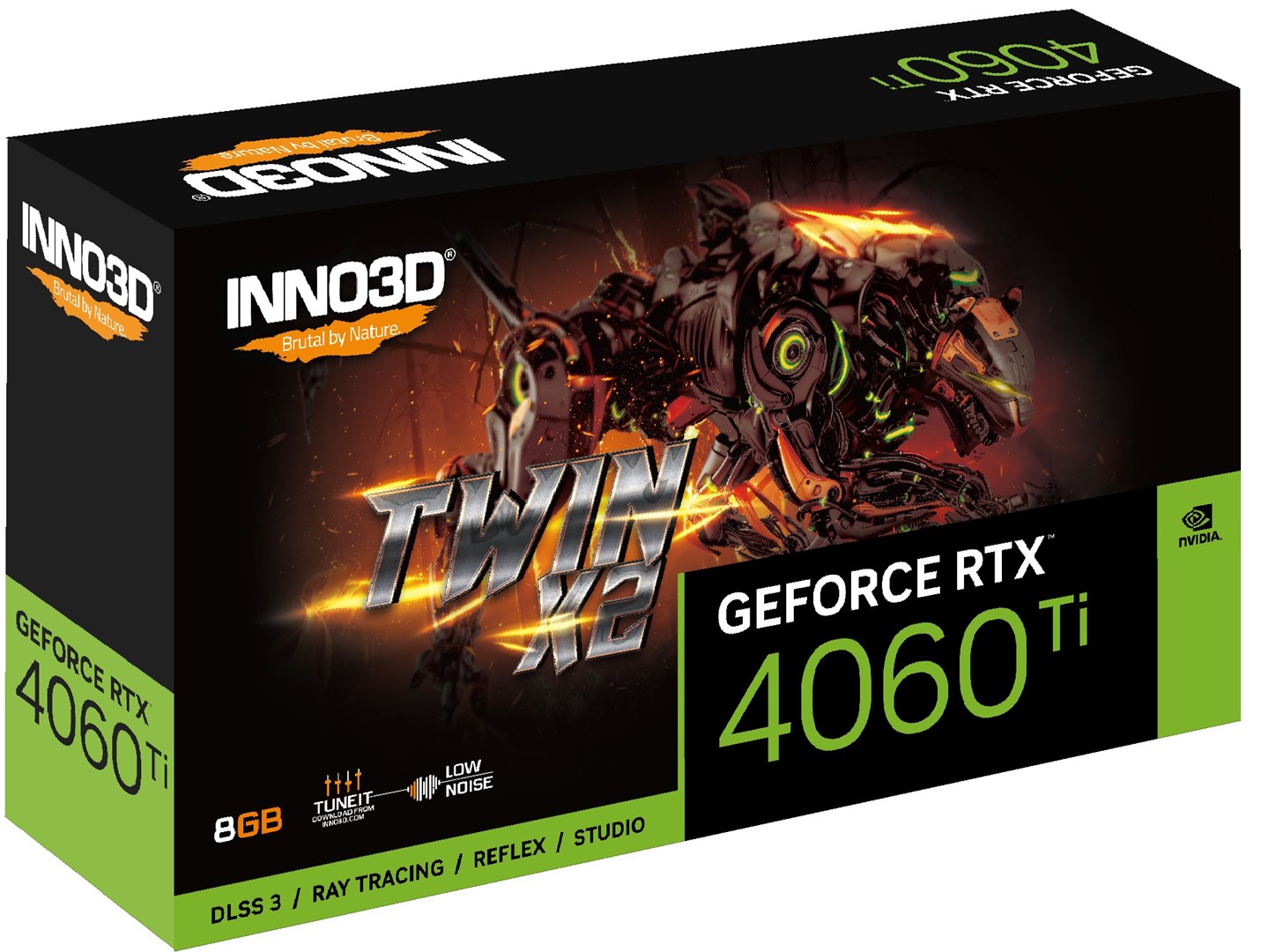 Kartelë grafike Inno3D GeForce RTX 4060 Ti Twin X2 8GB GDDR6