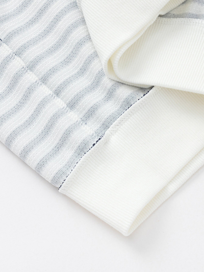 Pulovër Playful Stripes Navy
