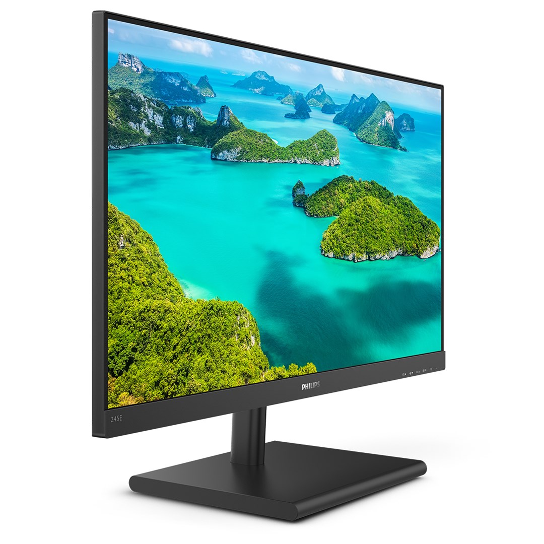 Philips E Line 245E1S/00, 24   QHD, 75 Hz, Црн