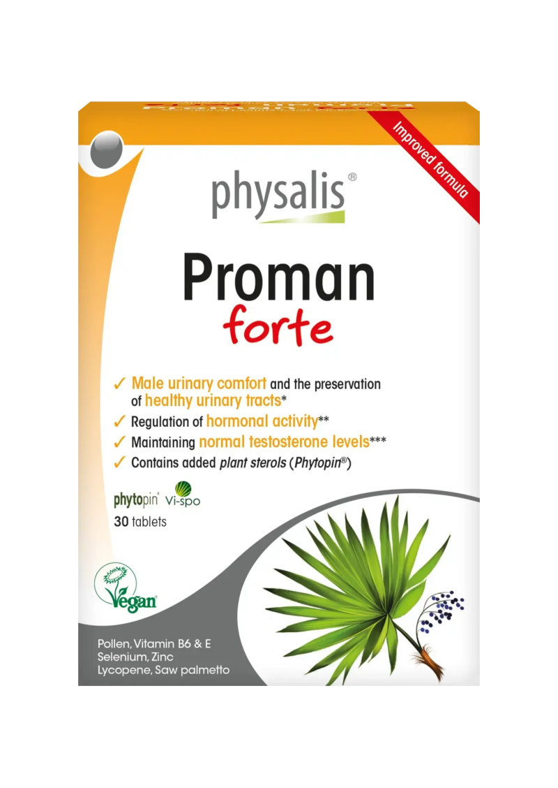 Suplemente për prostatë Physalis Proman forte, 30 tableta