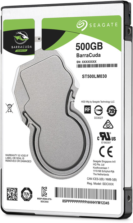 HDD диск- Seagate BarraCuda 500GB