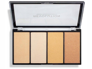 Shkëlqyes për faqe Makeup Revolution Reloaded Lustre Lights Warm, 20 g