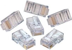 Libox RJ45 UTP 8P8C Микро Конектор, 100 парчиња