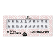 Qerpikë artificial Essence Lashes To Impress, 07 Bundled Single Lashes, 20 copë Qerpikë artificial Essence Lashes To Impress, 07 Bundled Single Lashes, 20 copë