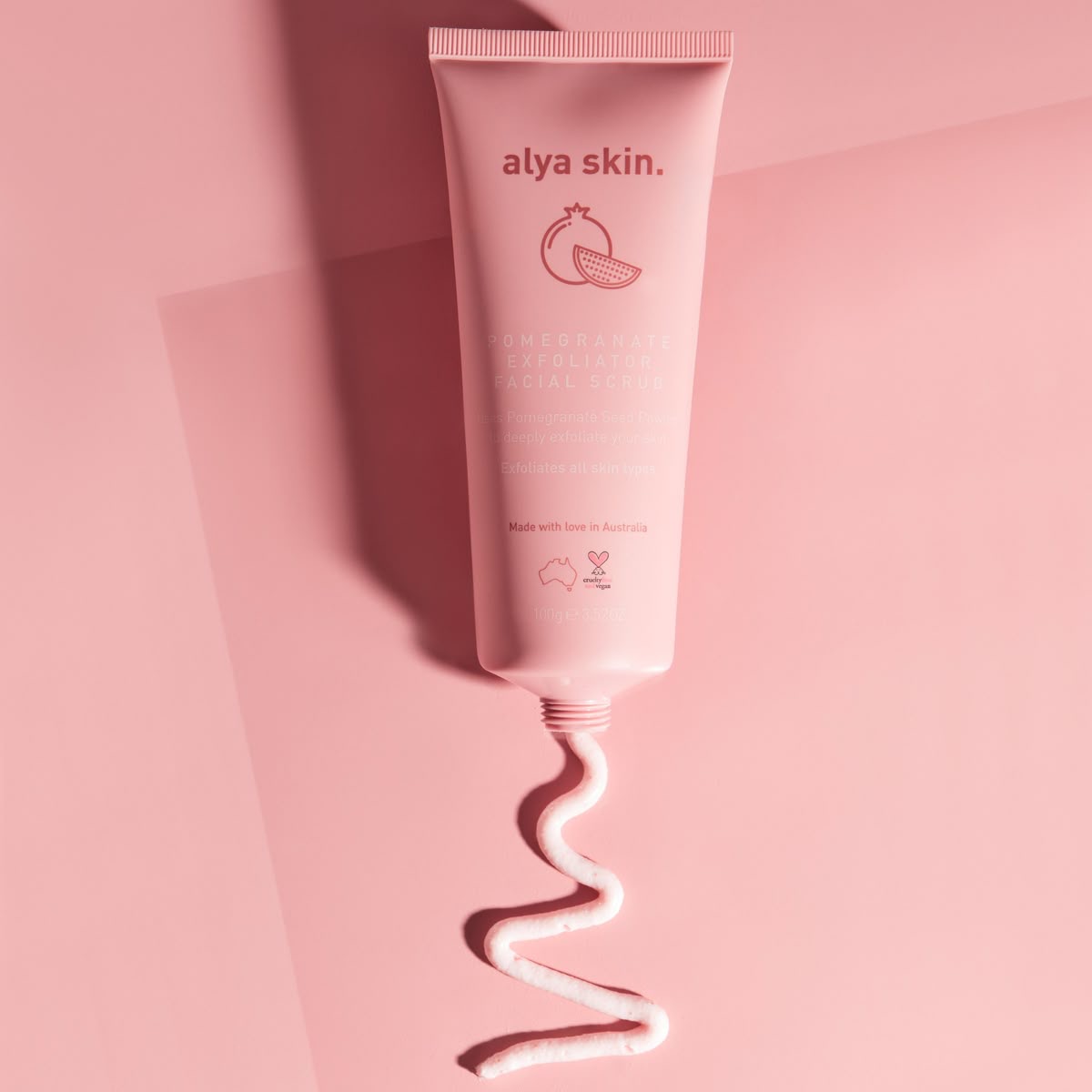 Eksfoliues për fytyrë Alya Skin Pomegranate Exfoliator, 80g