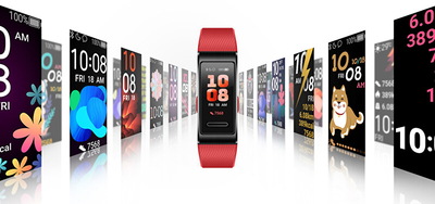 Orë e mençur Huawei Band 4 Pro Cinnabar