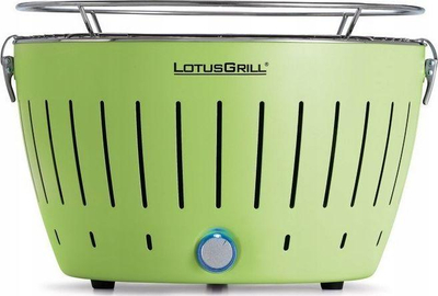 Grill me qymyr LotusGrill G34, 32 cm, e gjelbër
